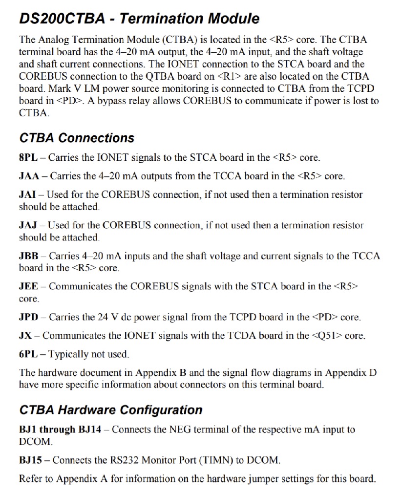 First Page Image of DS200CTBAG1A Data Sheet GEH-6153.pdf